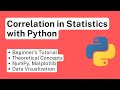 Correlation in Statistics using Python