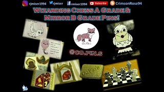 Wizarding Chess A Grade \u0026 Mirror B Grade Pins! ~ Co.Pin.s