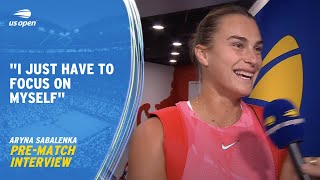 Aryna Sabalenka Pre-Match interview | 2023 US Open Semifinal