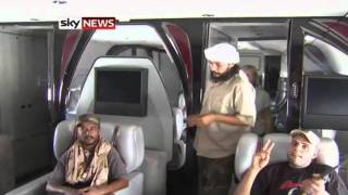 Libya Conflict: Inside Colonel Gaddafi's Private Jet