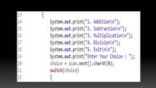 Basic Calculator Project in Eclipse