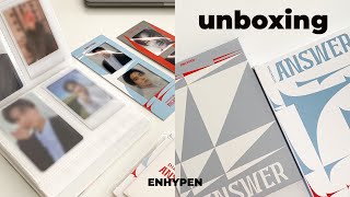 UNBOXING ꕁ แกะอัลบั้ม ENHYPEN 'DIMENSION : ANSWER' 🏰 | เอนจีนหรือเอนจน (?)