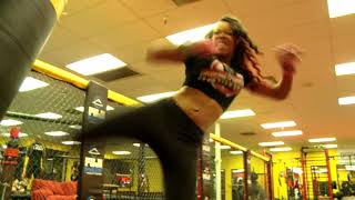 Shay Mazzato Trains For Lingerie Fighting Championships 23