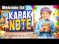New Naat Sharif 2026 I Note Karak | Sabko Eid Mubarak | Welcome Eid Al Fitr | Best Islamic Nasheed