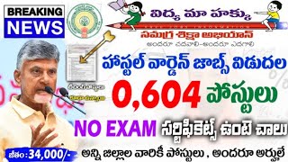 AP సర్వ శిక్ష అభియాన్ భారీ నోటిఫికేషన్ 2024 || AP SSA Notification 2024 || latest jobs in ap | Jobs