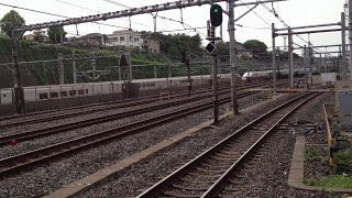 新幹線、山手線、京浜東北線、東北本線、常磐線【日暮里2013/06 /30】