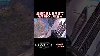 【ヘイロー】景色に見とれすぎて足を滑らせ転落！ww【Halo Combat Evolved Anniversary 】#shorts