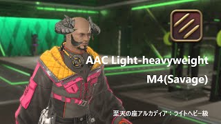 【FF14】アルカディア零式：LH級4層 モンク視点（AAC M4S  MNK POV）