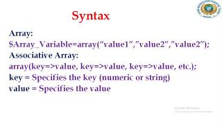 12 CA Chapter 5 Php Functions and Arrays Part 2