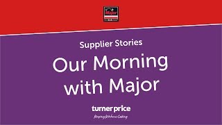 Our Morning with Major | An Interview with Alan Colley from Major International