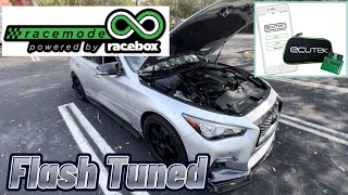 Infiniti Q50 3.0t ECUTEK REMOTE FLASH TUNE/ 3500 rpm to Red Line‼️