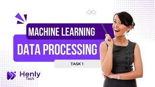 Data Preprocessing| Machine Learning Task 1 Tutorial