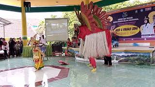 Tari Jaripah Ponco warno tradisional dance Banyuwangi