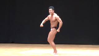 75kg以下級　なかやまきんに君　フリーポーズ　比較審査