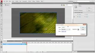 Flash CS4 Tutorial How To Motion Tween - Flash Tutorials For Beginners