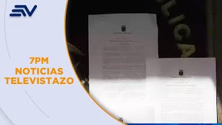 El ingreso a la vicepresidencia sigue empapelado con el decreto | Televistazo | Ecuavisa