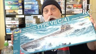 Revell Type VII U-Boat Part 1 (Box Open \u0026 Review)