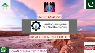 SNGP ANALYSIS | SUI NORTHERN GAS PIPELINES LIMITED