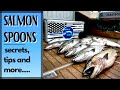 SALMON SPOON SECRETS/How to fish Salmon Spoons/Fundamental  Fishing