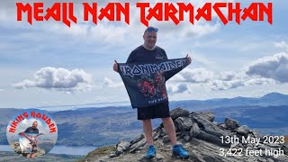 Meall Nan Tarmachan, past Killin. 13th May 2023. 3,422 feet high