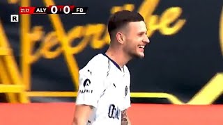 Sebastian Szymański Goal, Alanyaspor vs Fenerbahçe (0-1) All Goals and Extended Highlights