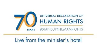 Live ! 70 Years of the Universal Declaration of Human Rights