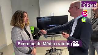 Atelier formation : média training