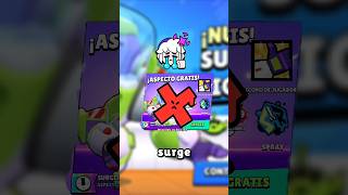 NO podrás RECLAMAR la NUEVA SKIN de Surge sin ESTO ⭐❗ #brawlstars #brawl #shorts