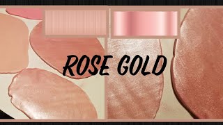 Rose gold fondat /como sacar el color rosa dorado en fondant