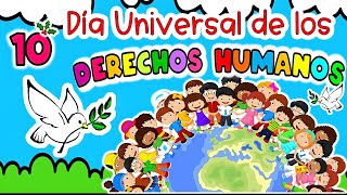 🌟 Día Universal de los Derechos Humanos 🕊️ Derechos humanos vídeo educativo para ⚪