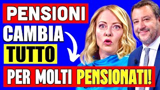 PENSIONI CAMBIA TUTTO PER MOLTI PENSIONATI 👉 NOVITÀ IN ARRIVO NEL CORSO DELL'ANNO 📈💰