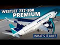 Flying WestJet's 737-800 in PREMIUM! Calgary to Toronto