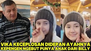 ROMANTIS DIDEPAN AYAH VIKA, KECEPLOSAN VIKA KEPENGEN PUNYA ANAK DIA DARI BANG BILLY