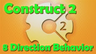 Construct 2 - 8 Direction Behavior