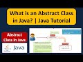 What is an Abstract Class in Java? | Java Tutorial