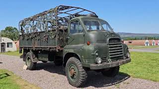 Old British Army Bedford Truck in Cultybraggan Camp