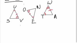 Geometry 4.3 Proving Congruent Triangles with Angle Side Angle AAS or Angle Angle Side AAS Example 1