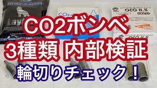 CO2ボンベの内部検証。使用後カートリッジを輪切りにして内部を見てみました！