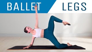 Ballet Leg Strengthening Exercises - Sculpting Pilates Workout for Dancers | Fitness \u0026 Flexibility