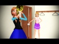 【frozen mmd】when elsa isn t home