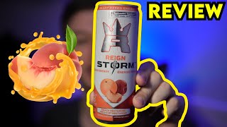 REIGN Storm Peach Nectarine Energy Drink Review