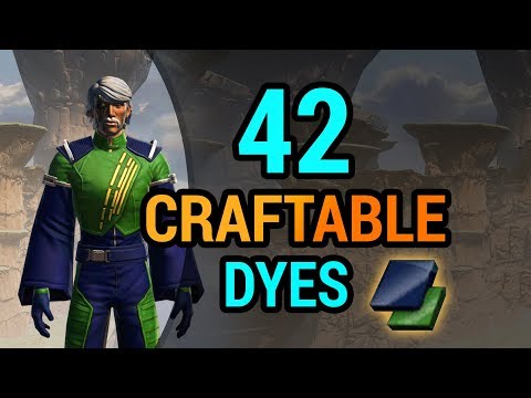 42 Dyes You Can Craft in SWTOR with Artifice 42 Dyes You Can Craft in SWTOR with Artifice
