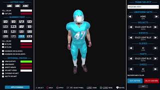 Axis football 18 Customization Overview   (PS4) part 2