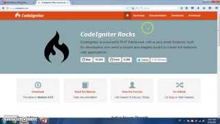 install codeigniter and bootstrap