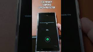 Samsung S24 ultra - Watch before you buy👉 ESR tempered privacy screen protector, you won't regret it