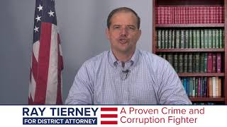 Ray will combat the rising tide of crime here in Suffolk County and will fight bail reform