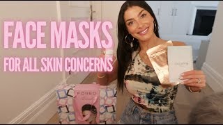 THE ULTIMATE FACE MASK GUIDE! THE MASKS I USE FOR DIFFERENT SKIN CONCERNS \u0026 GIVEAWAY!