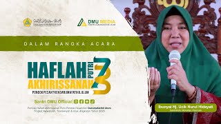 HAFLAH AKHIRISSANAH KE-73 | Pondok Pesantren Darumafatihil Ulum Putri