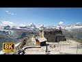 On Top Of Gornergrat Zermatt Switzerland 8K