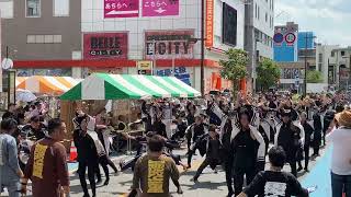 霞童／第19回 浦和よさこい（2024/07/21）@南浦和駅 東口駅側本部前A会場